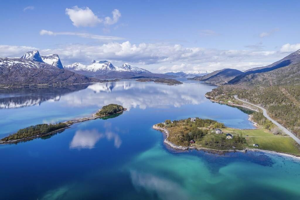 Efjord And Stetind Resort - Cabin Kobbernestinden Ballangen Exteriér fotografie